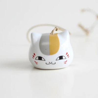 Котик - керамический колокольчик в виде головы кота