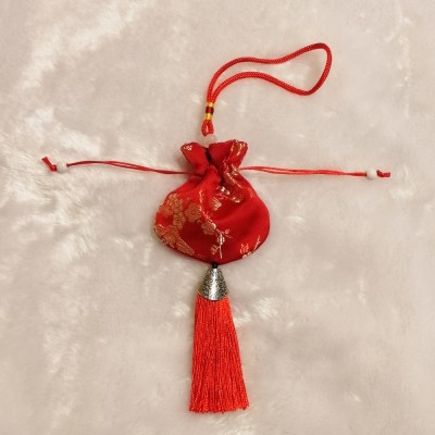 Саше, мешочек-подвеска в китайском стиле (красный)