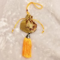 Саше, мешочек-подвеска в китайском стиле (желтый)