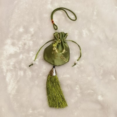 Саше, мешочек-подвеска в китайском стиле (зеленый)